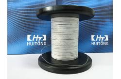 China 45um Stainless Steel Monofilament Micro Composite Wire With Polyester supplier