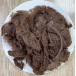 Recycled Polyester Staple Fiber 2.5D 51mm Dark Coffee for sale
