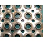 Indoor Decorative Perforated Metal Mesh , Aluminum / SS Perforated Sheet for sale