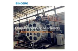 China PE/HDPE/PP/PVC Double Hollow Wall Spiral Wound Pipe Extrusion Line Machine supplier