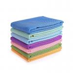 Custom Logo Soft Silicone Microfiber Yoga Towel For Hot Yoga Non Slip for sale