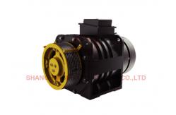 China Permanent Magnet Synchronous Gearless Traction Machine 5000 KG Load Elevator supplier