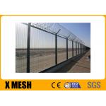 10.5ga Anti Climb Mesh Fence 3X0.5 Prison Mesh Fencing for sale
