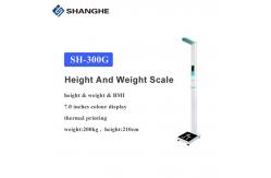 China Ultrasonic Electronic Height And Weight Medical Scales With Ultrasonic Height Sensor supplier