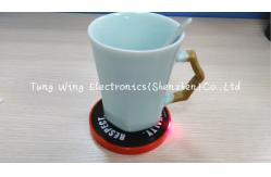China Custom Melody Flashing Cup LED Coaster For Promotional Items And Holiday Gifts supplier
