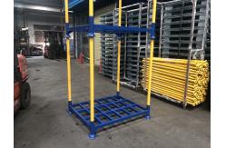 China Q235 Steel Warehouse Metal Stacking Shelves With Detachable Racks supplier