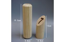 China Wooden Set Early Childhood Development Toys Garden Bowling Incline Blocks supplier