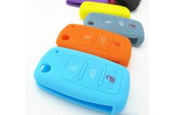 China Silicone cover for car keys,Silicone car remote control cover supplier