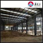 Steel Framed Prefabricated Warehouses With Epoxy Rich Zinc Primer for sale
