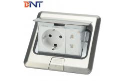 China Stainless steel  with EU power plug floor pop up socket supplier