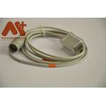 Medical TPU Corpuls 3 Comaptible Spo2 Extension Cable 25 Pins for sale