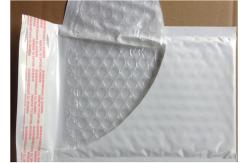 China Secure Sealed Bubble Lined Poly Mailers , Express Delivery Bubble Shipping Bags supplier