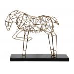 Office Antique Brass Tabletop 500mm Home Decor Sculptures for sale