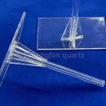 High Temp Laboratory Quartz Glass Tripod Corrosion Resistant for sale