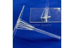 China High Temp Laboratory Quartz Glass Tripod Corrosion Resistant supplier