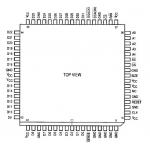 Integrated Circuit Chip HCMOS Enhanced Floating-Point Coprocessor MC68882FN33A MOTOROLA PLCC68 for sale