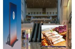 China Left And Right Splicing Poster Screen Synchronized Images GOB Panel supplier