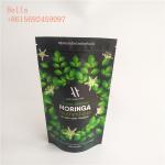Sealed Plastic Pouches Packaging Food Grade Aluminum Foil Stand Up Herbal Detox Tea Packing for sale