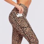 Richee BSCI Leopard Sports Leggings / High Waisted Sculpt Gym Leggings