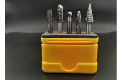 China Double Cut YG8 Carbide Rotary File Set For Grinding supplier