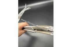 China Flat Cartridge Heaters Flat Cross Section 7x15mm For Special Moulds supplier