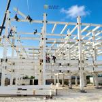 China Corrosion Resistant Light Steel Structure Warehouse Long Service Life for sale