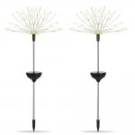 69cm Stainelss Steel Solar Firework Light RoHS Solar Tree Lights Outdoor for sale