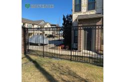 China Perimeter Tubular Steel Fence Security Focused supplier