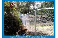 China Custom Green Fence Chain Link , Diamond Wire Mesh Strongly 1.8-4.5mm supplier