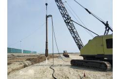China Deep Soil Improvement Top Feed Vibroflot Sand Compaction Stone Column Pile Driver Machine supplier