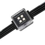4led Pixel LED Grid Screen Transparent Dmx Control for Building Lighting