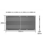 New Design Ultra Thin 32mm Thickness Aluminum Indoor LED Video Wall