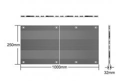 China New Design Ultra Thin 32mm Thickness Aluminum Indoor LED Video Wall supplier