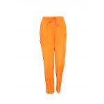 100% Polyester Bottoms Clothing Orange Nursing Scrubs With Layered Pockets for sale