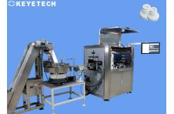 China Toothpaste Shoulders Visual Inspection System With Vibrating Disk Unscrambler supplier