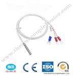 Stainless Steel Probe Rtd Pt100 Thermocouple Sensor Industrial Ip68 Waterproof for sale