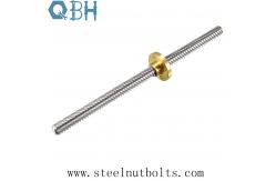 China HDG Treatment Acme Metric Threaded Rod Carbon Steel supplier