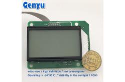 China 5.0V Custom Segment LCD Display HTN Positive Green Backlight Inverter LCD Display supplier