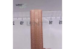 China Customized Nude Garments Accessories Polyester Silicone Drip Elastic Tape supplier