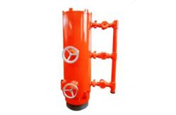 China Carbon Steel Forging Double Plug Cement Head For Pumping Slurry supplier