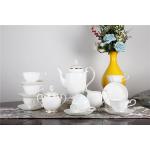 8.7oz 260ml Thin Fine Floral Regency Bone China Tea Cups for sale