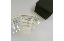 China 7 Slotted Absorbent Pocket Sleeve Specimen Zipper Top Bag Custom supplier