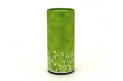 China Tea Herb Paper Tube Packaging Flexible Gloss / Matt Lamination supplier