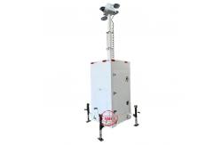 China Mobile Camera Tower Cube Surveillance Unit For Construction Site Theft Prevention supplier