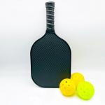 Stylish Thermoformed Power Pickeball Paddle Textured T700 Raw Carbon 12MM USAPA for sale