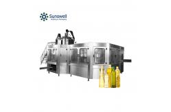 China Liquid Edible Oil Filling Machine 50 Ml 3700 Ml Packing Automated supplier