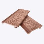 Hollow Wall Cladding Wood Plastic Composite Wall Panel Wood Boards for sale