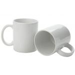 White Porcelain 350ml Coffee Water Mug Customized Packing for sale