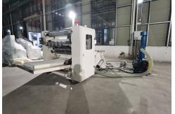 China N Folding Hand Paper Towel Converting Machine / PLC Towel Making Machine supplier