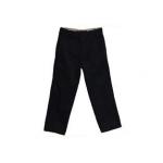 Black Boys School Uniform Pants Printing Logo Legs Closed Elongated Body Curve for sale